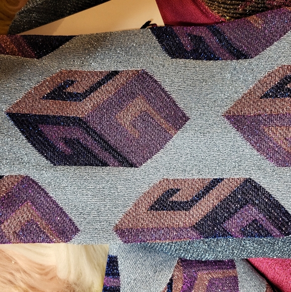 Gucci Blue Pink Tiger Patterned Lure Sweater Pullover Sx Cat Panther Garden - Picture 7 of 7